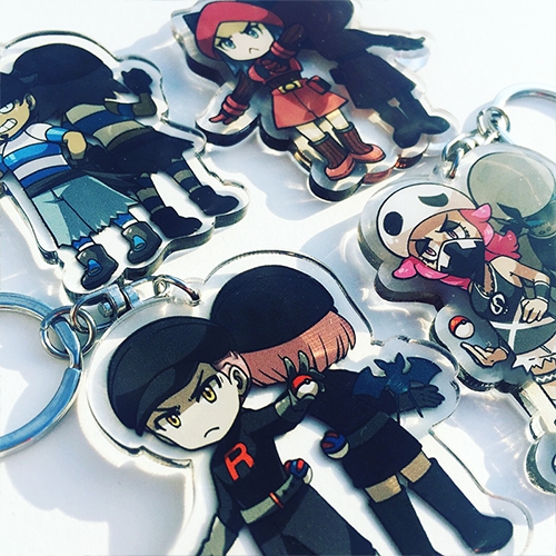 Pokemon Team Grunts Charms picture