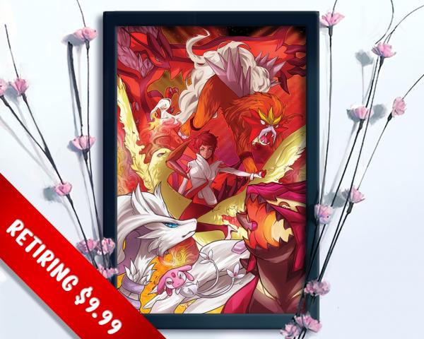 Pokemon Go Team Valor Print picture