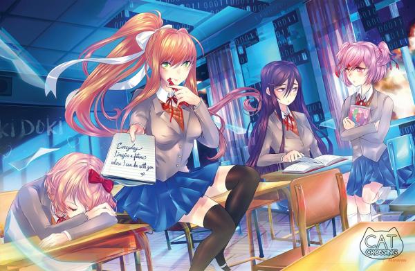Doki Doki Literature Club Print