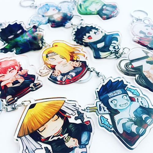 Naruto Akatsuki Charms picture