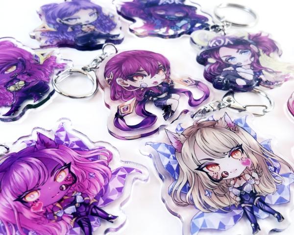 K/DA League of Legends Charms picture