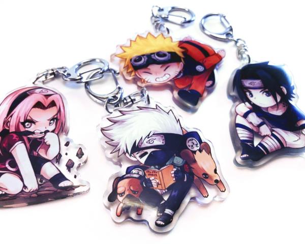 Naruto Team 7 Charms picture