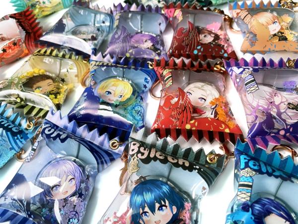 Fire Emblem 3 Houses Candy Bag Charms picture