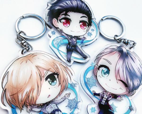 Yuri On Ice Charms