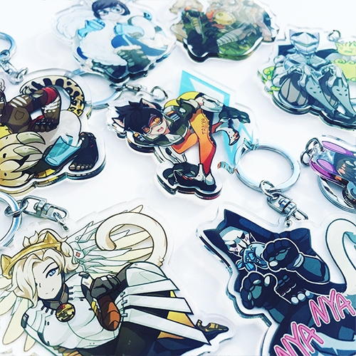 Overwatch Kitty Cat Charms