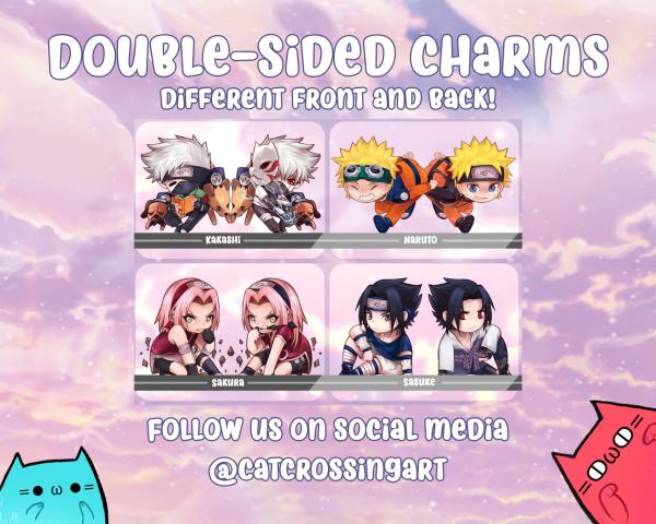 Naruto Team 7 Charms picture