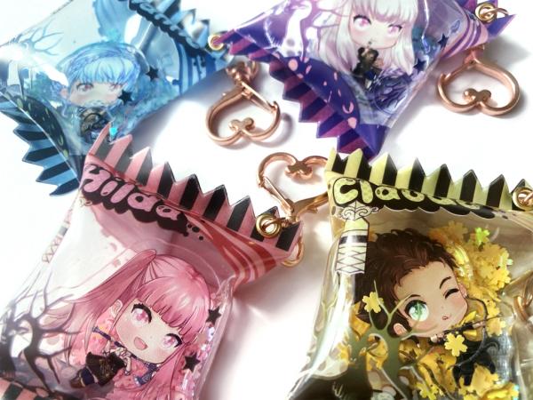 Fire Emblem 3 Houses Candy Bag Charms picture