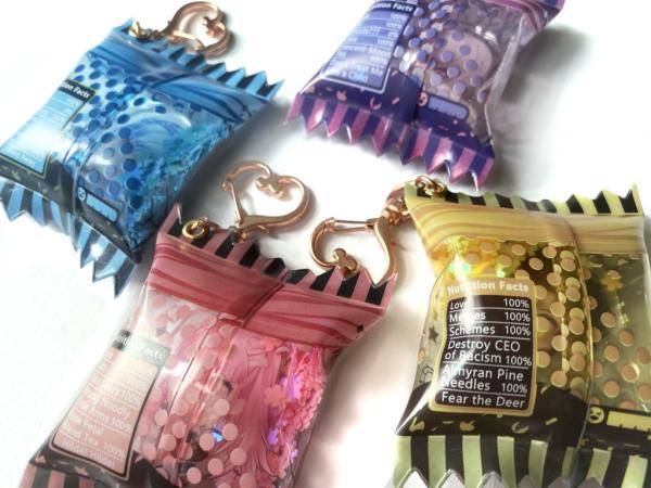 Fire Emblem 3 Houses Candy Bag Charms picture