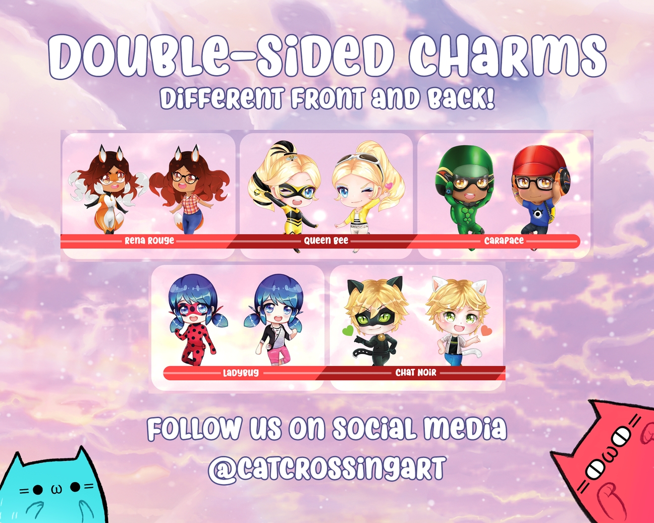 Miraculous Ladybug Charms picture