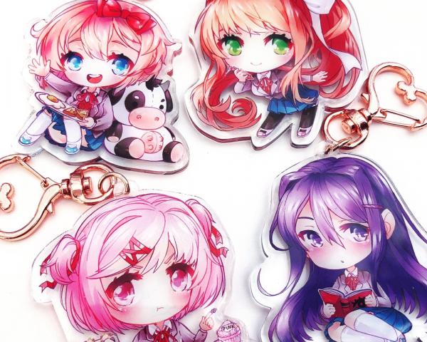 Doki Doki Literature Club Charms picture