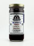 Blueberry Peach Vanilla Bean Bourbon Fruit Spread