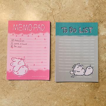 Anxiety Fox Memopad Set picture