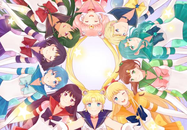 Sailor Moon All Scouts Print (11x17)