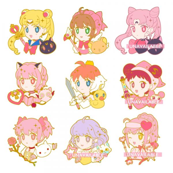 Magical Girl Enamel Pins (Gold Plated) picture