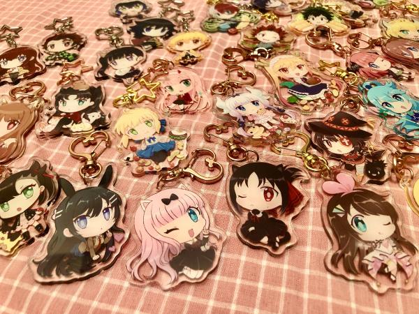 Double-Sided Acrylic Charms (Various Series) picture