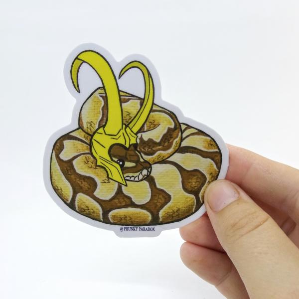 Loki Snek Sticker