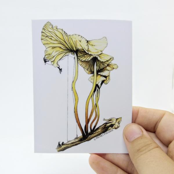 Mycelium Mushroom Sticker