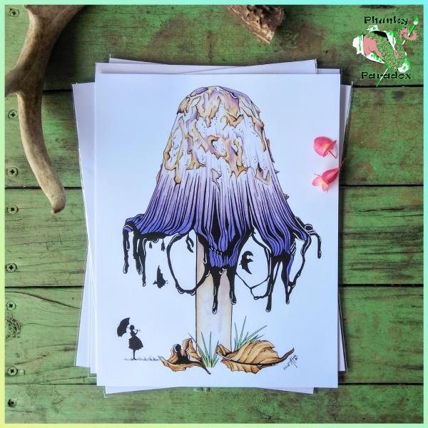 MUSHROOM SERIES 2, FINE ART PRINT picture