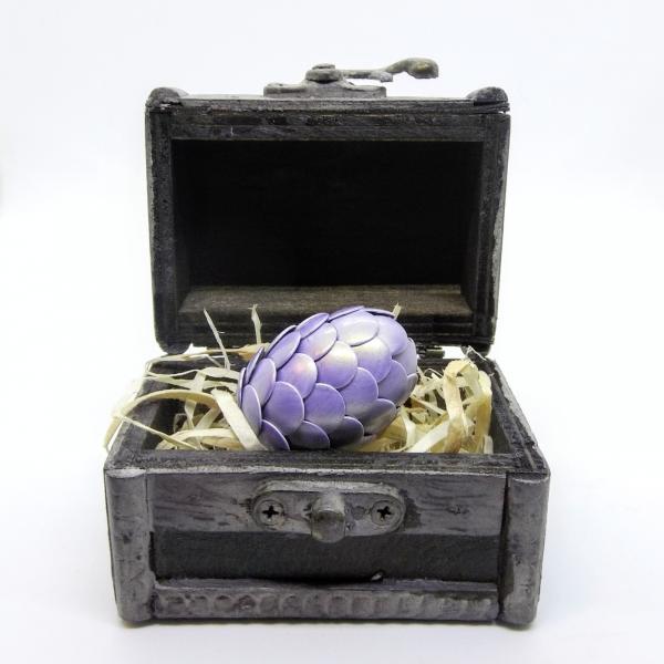 Soft Lavender Dragon Egg