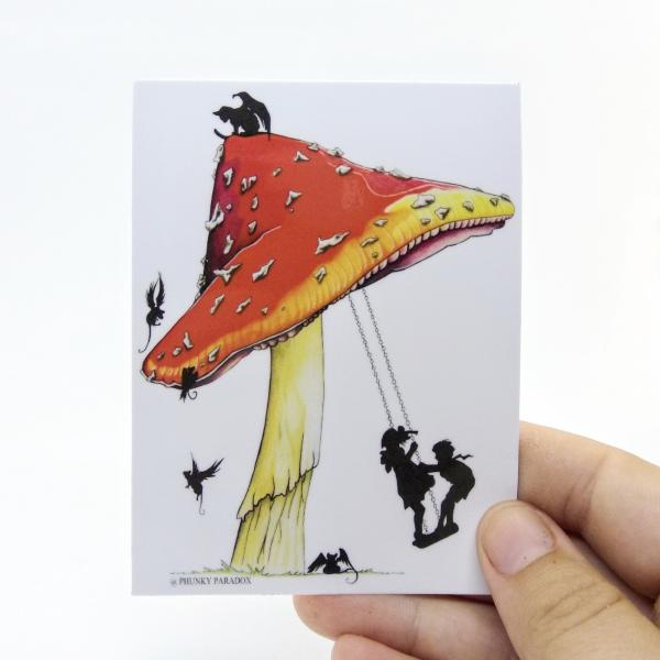 Amanita Mushroom Sticker