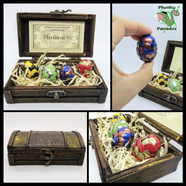 Hogwarts House Pride Dragon Egg Set picture