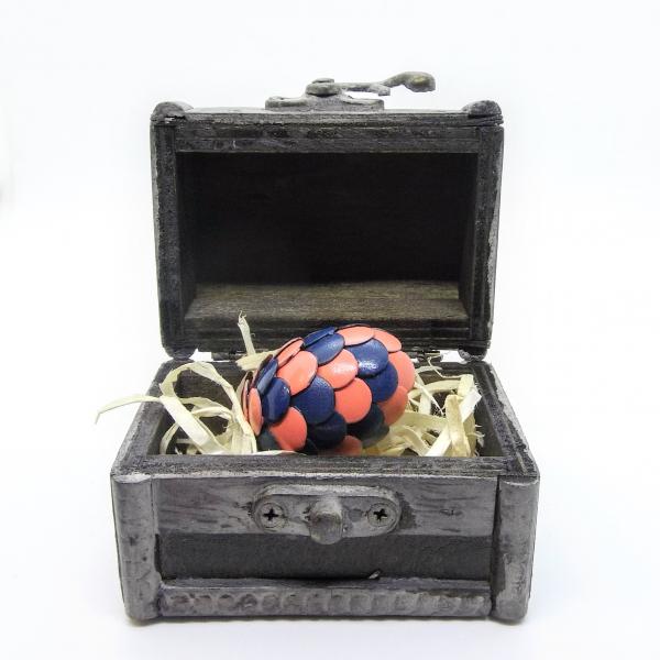 Navy Blue and Pink Dragon Egg picture