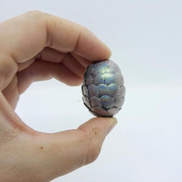 White Holographic Dragon Egg picture