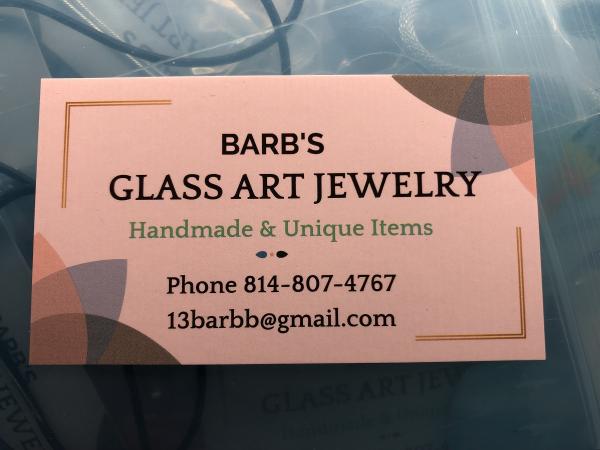 BARB'S    GLASS ART JEWELRY