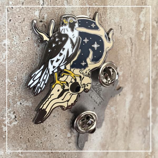 Volqui Enamel Pin