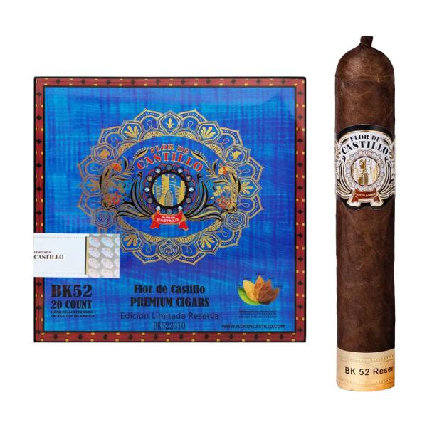 BK 52 EDICIÓN LIMITADA RESERVA 52X4 3/4 - BOX OF 20 STICKS WITH HUMIDOR