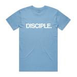 DISCIPLE. Tee (Baby Blue/White)