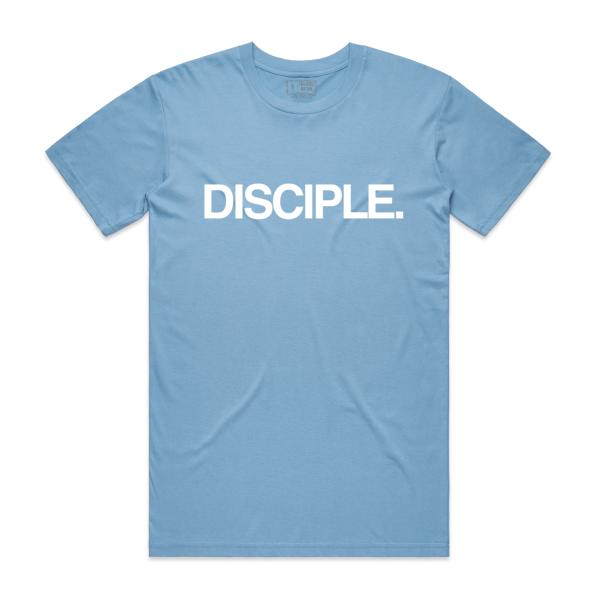 DISCIPLE. Tee (Baby Blue/White) picture