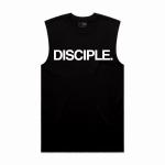 DISCIPLE. Muscle Tank (Black/White)