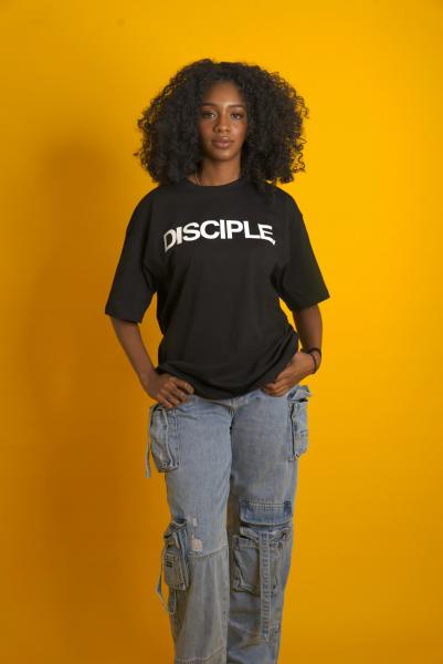 DISCIPLE. Tee (Black/White)