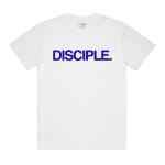DISCIPLE. Tee (White/Royal Blue)
