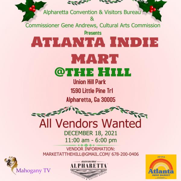 Market At The Hill (Atlanta Indie Mart) Mar