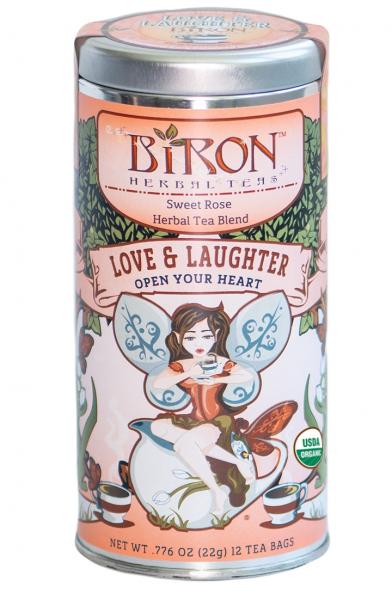 Love & Laughter Organic Herbal Tea -