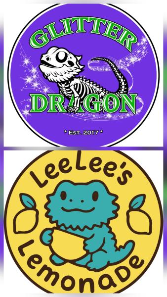 The Glitter Dragon and lee lees lemonade