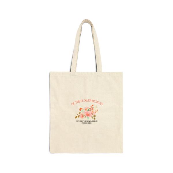 Of The Flower Designs Logo Tote Bag picture