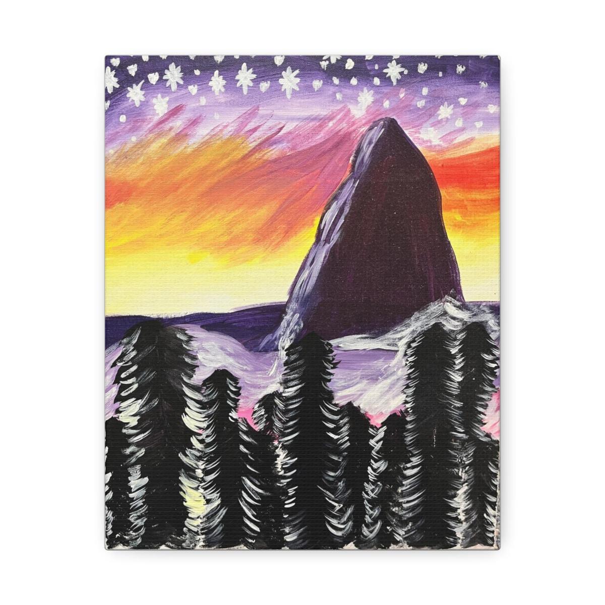 Mountain painting canvas prints picture