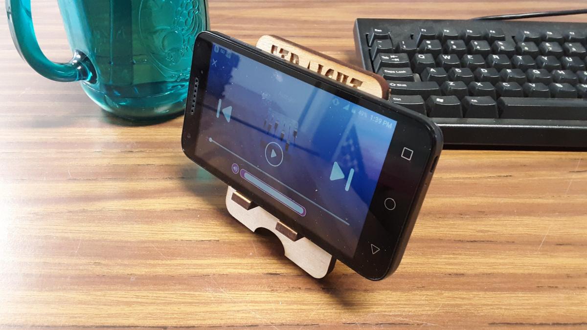 Straight Outta Wakanda Phone Stand (2 piece) picture