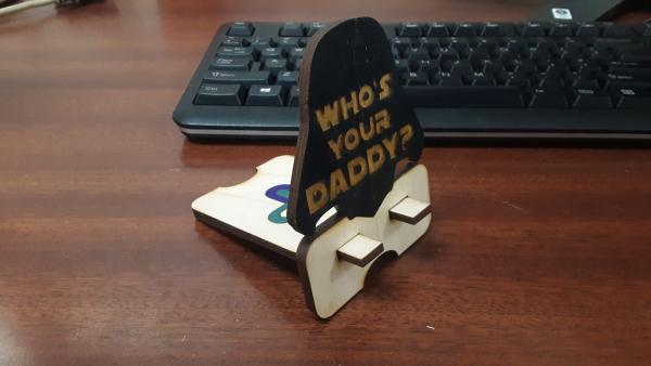 Who’s Your Daddy Helmet Phone Stand (2 piece) picture