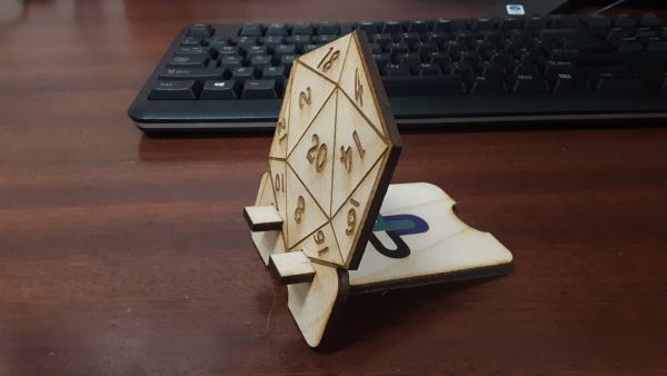 D20 Phone Stand (2 piece) picture