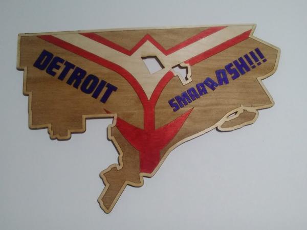 Detroit SMASH Wall Plaque picture