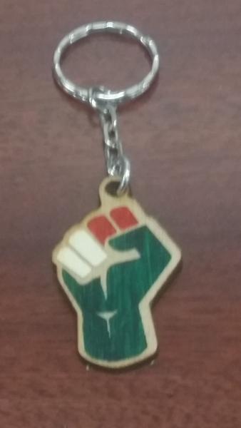 National Pride Resist/Power Fist Charm picture