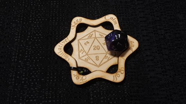 Keep Calm and Roll For Initiative – Dice Tray picture