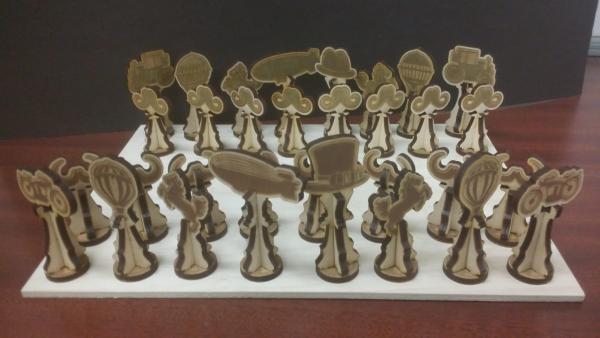 Steam Powered Chess Set picture