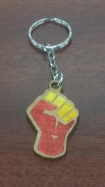 National Pride Resist/Power Fist Charm picture