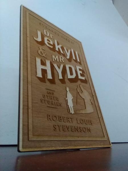 Dr Jekyll and Mr Hyde (Book Cover) Plaque picture