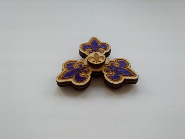 Fleur de lis Fidget Spinner picture